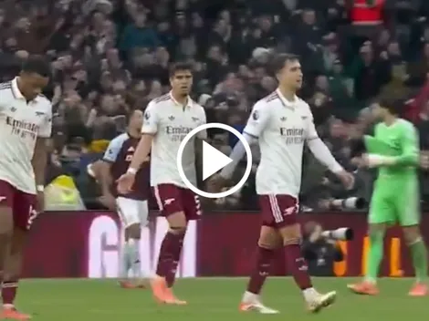 Piero Hincapié comete un terrible error que le cuesta la derrota a Arsenal