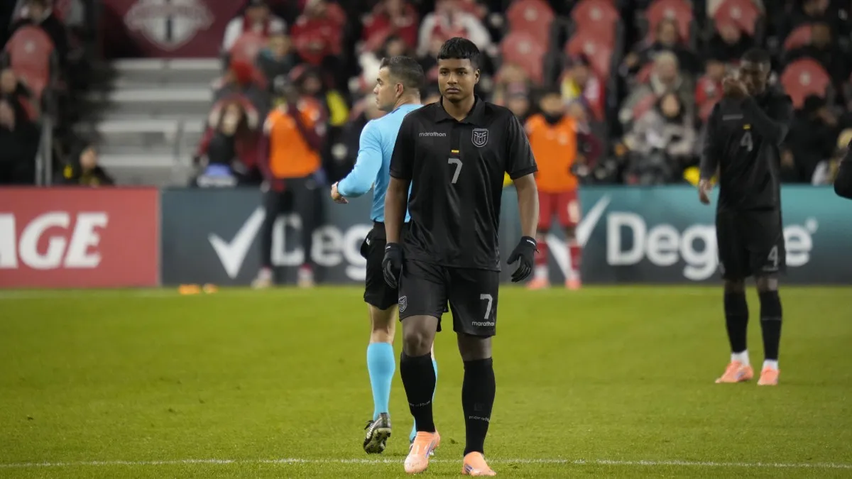 Jeremy Arevalo debut selección de Ecuador. Foto: La Tri