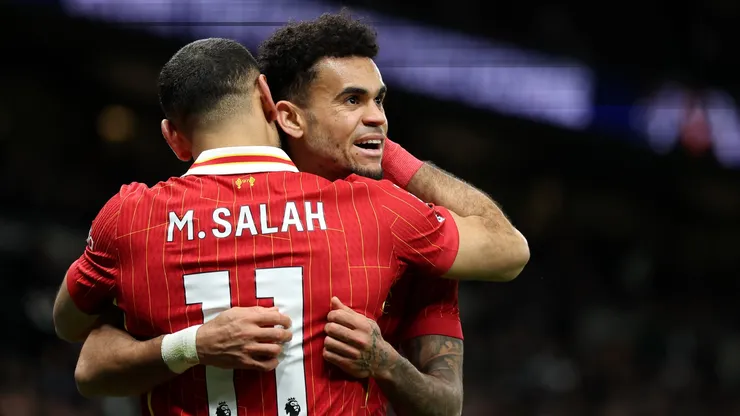 Aseguran que Salah se peleó con DT del Liverpool ¡por Luis Díaz! Foto: Getty