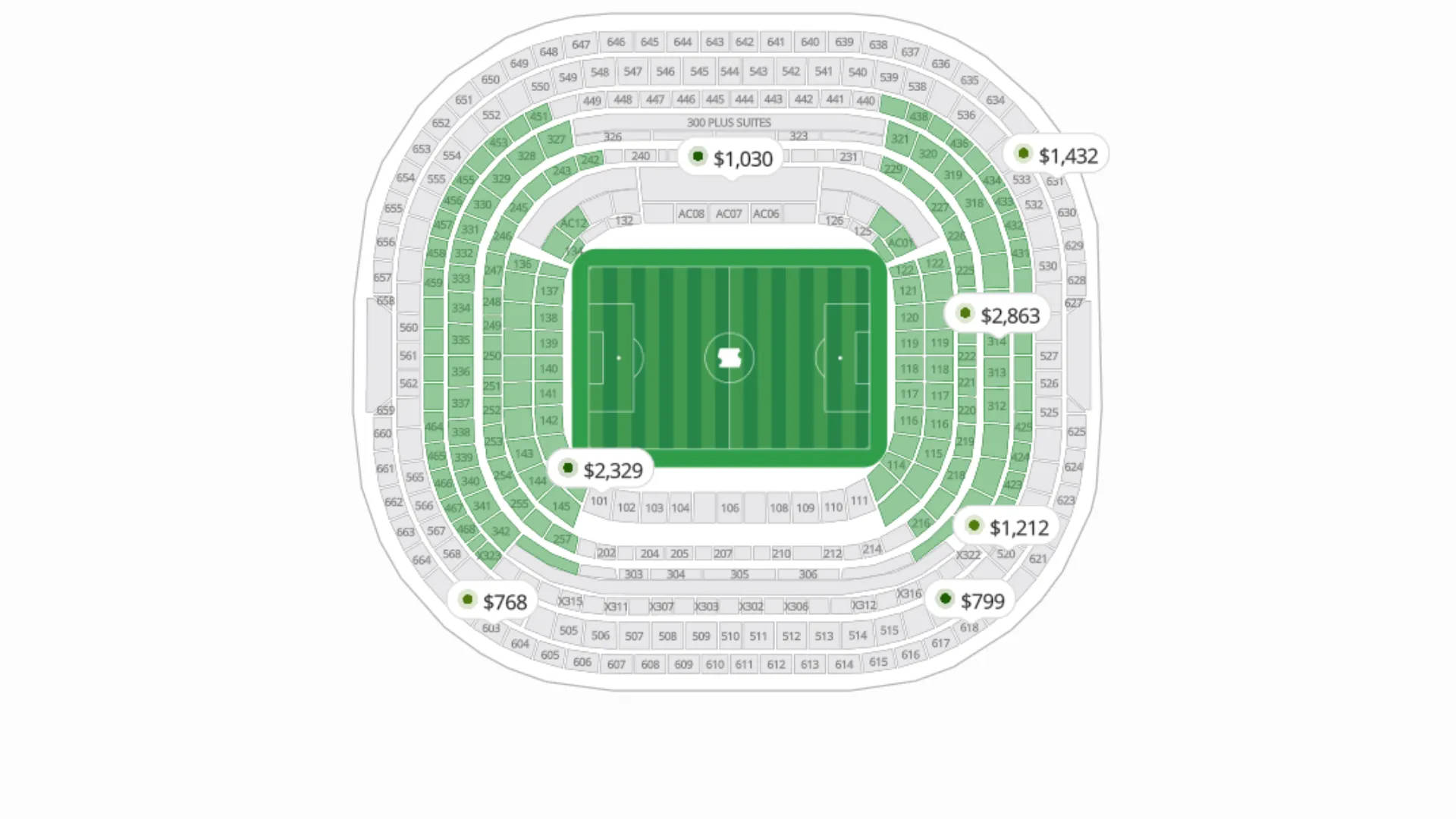 Así están los precios para las entradas de Colombia vs Uzbekistán. (captura de pantalla: Seatpick.com)