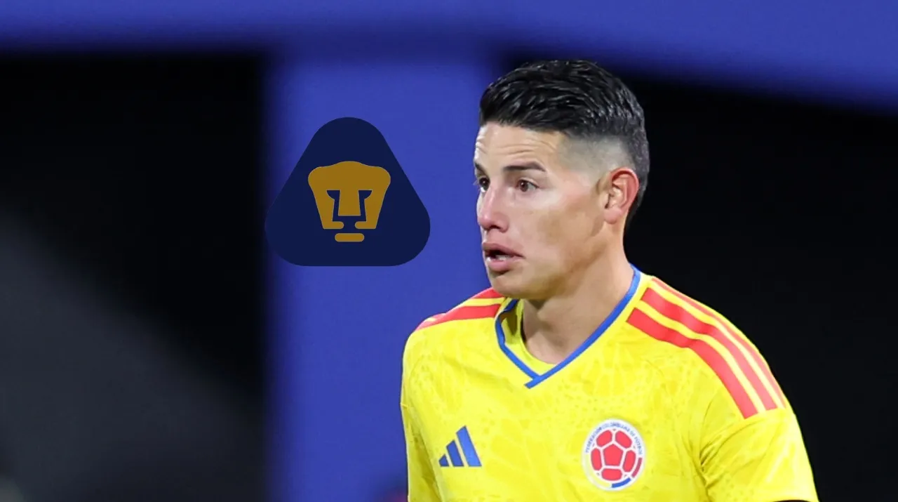 Pumas estaba muy cerca de firmar a James (Foto: archivo particular y Getty Images)