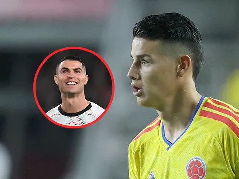 La noticia sobre James que lamenta Colombia y celebra Cristiano
