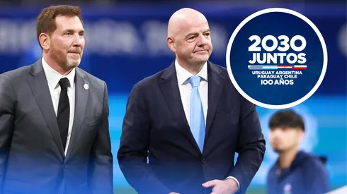 Alejandro Domínguez, presidente de la Conmebol, insiste a la FIFA para que apruebe para 2030 el Mundial de 64 selecciones.