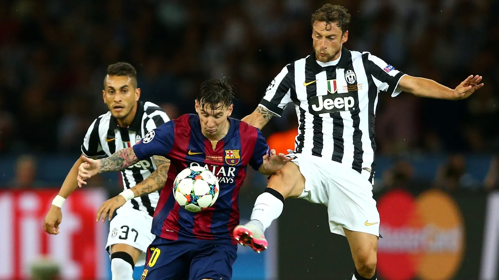 Marchisio marcó las diferencias entre Messi y CR7: GETTY