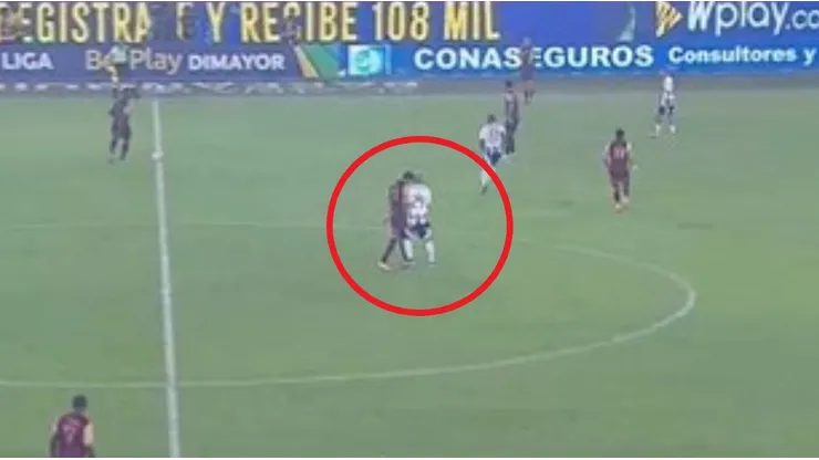 Teo Gutiérrez hizo expulsar a Sebastián Guzmán.