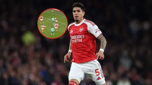 Hincapié cometió un error que hizo enojar a la hinchada de Arsenal