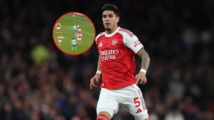 Hincapié cometió un error que hizo enojar a la hinchada de Arsenal
