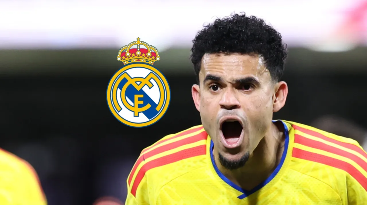 Díaz suena para reemplazar a Vinicius Jr. en Real Madrid. (Foto: archivo particular y Getty Images)