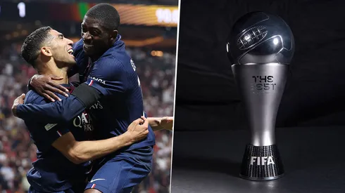 Achraf Hakimi no votó a su compañero en el PSG Ousmane Dembélé para el premio FIFA The Best.