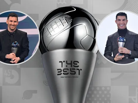 El detalle que pasó desapercibido de los FIFA The Best con Messi y CR7