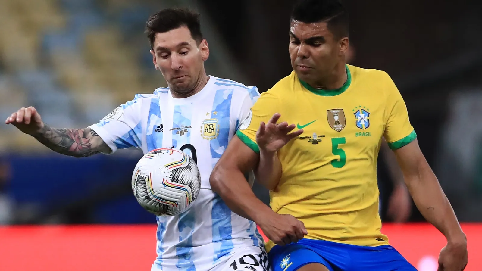 Casemiro y Messi podrian volver a verse las caras en la MLS: GETTY