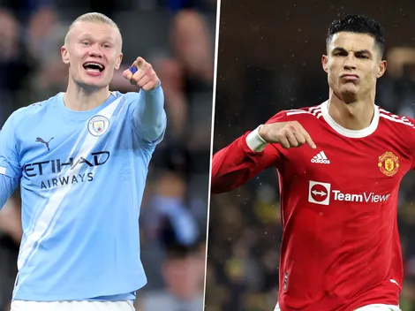 Erling Haaland superó a CR7 en una importante estadística de la Premier League