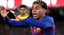 El gesto de Lamine Yamal a Luis Díaz