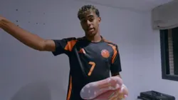 Lamine Yamal apareció con la camiseta de Selección Colombia.