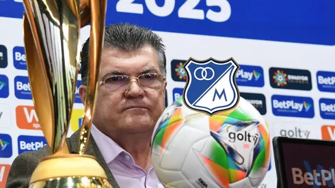 El presidente de la Dimayor habló del título que le iban a quitar a Millonarios.