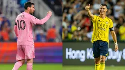 Así va 2025 para Messi y Cristiano Ronaldo.