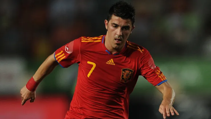 El mejor 9 de la historia para David Villa.