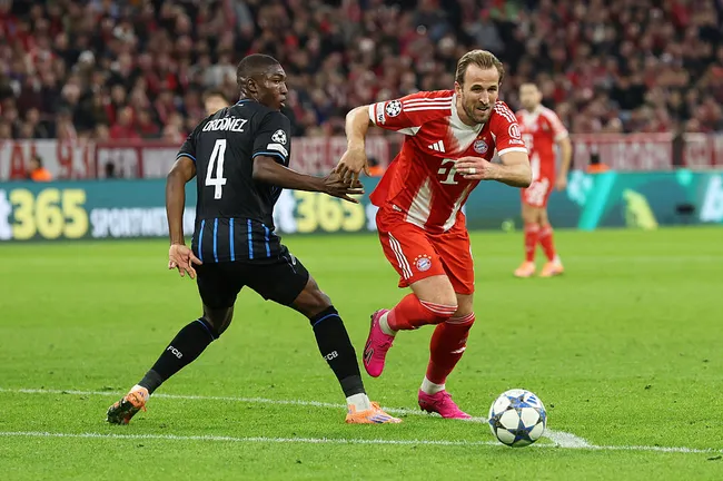 Joel Ordóñez Brujas vs. Bayern Múnich. Foto: Getty