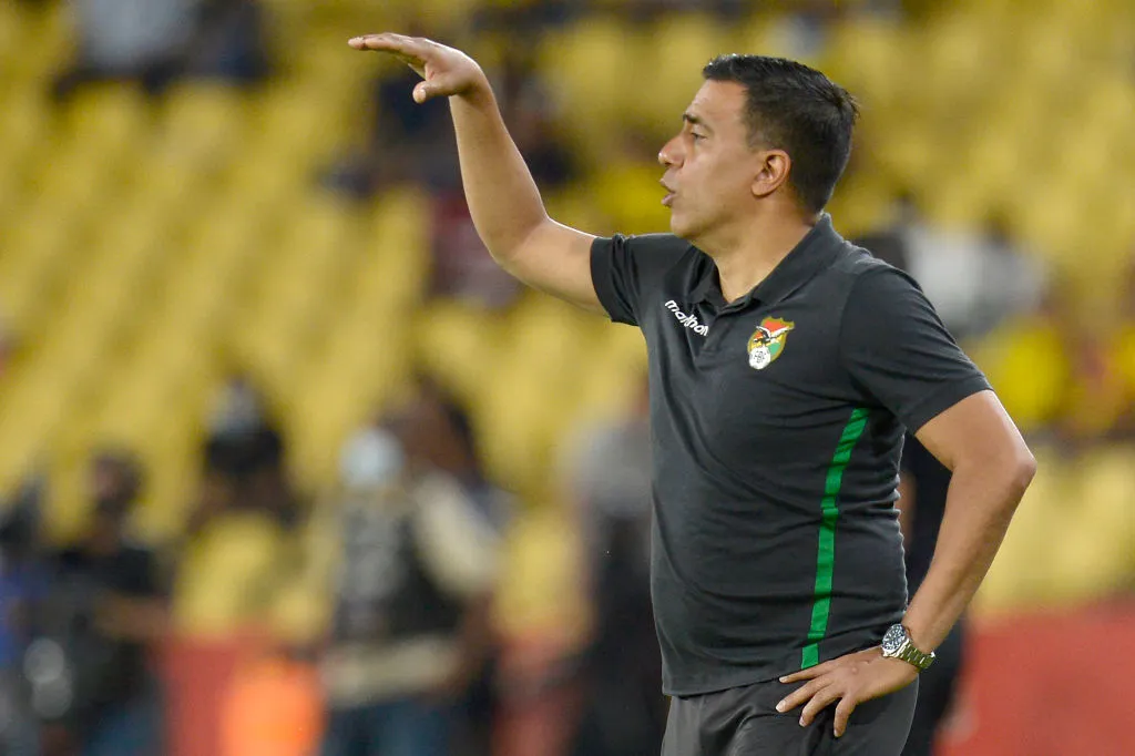 César Farías – Ecuador vs. Bolivia 2021. Foto: Getty