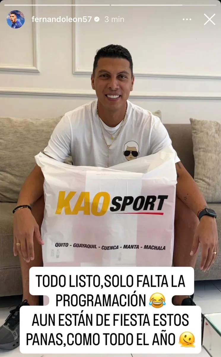 El mensaje de León en redes sociales que ilusiona a los hinchas de Emelec. (Foto: Captura de pantalla)