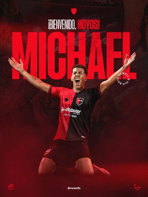 Michael Hoyos – anuncio oficial Newells.