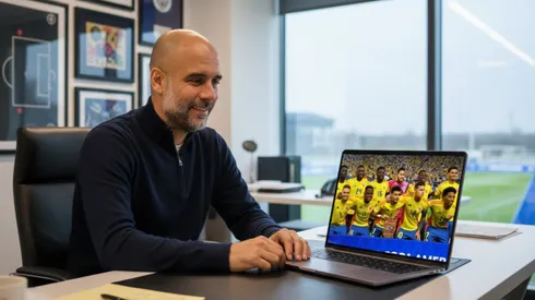 Ahora Pep Guardiola quiere a dos colombianos en el Manchester City Foto: Gemini – Google IA