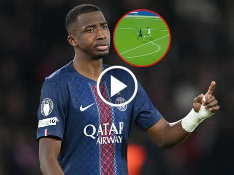 VIDEO | William Pacho salvó al PSG en la Supercopa de Francia y fue campeón