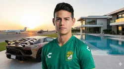 Los lujos que pidió James Rodríguez en León. Imagen generada por IA