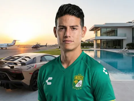 Chef privado, 14 guardaespaldas, y más: Revelan todas las exigencias de James Rodríguez en México
