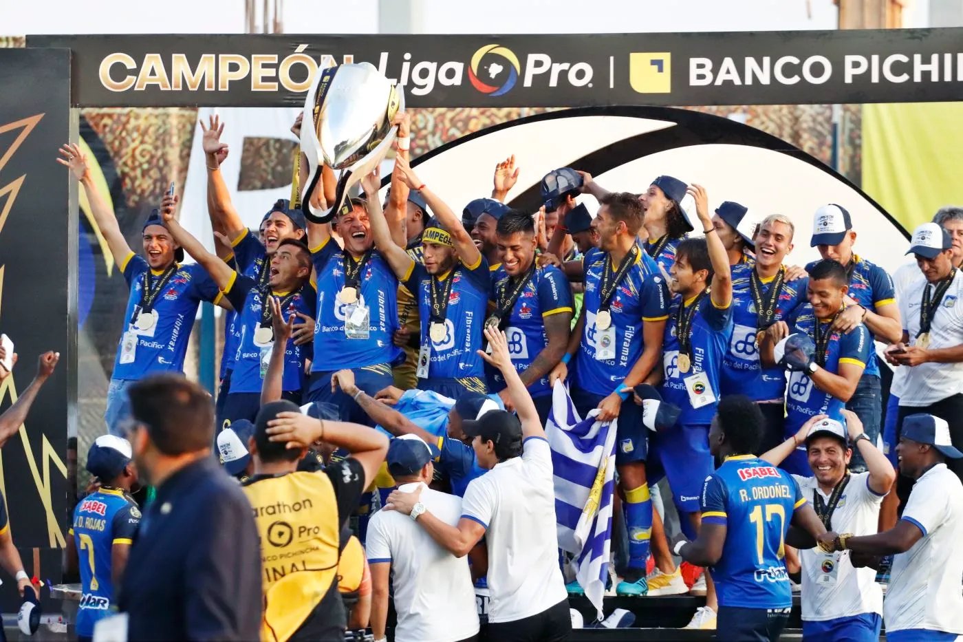 Delfín SC – LigaPro campeón 2019.
