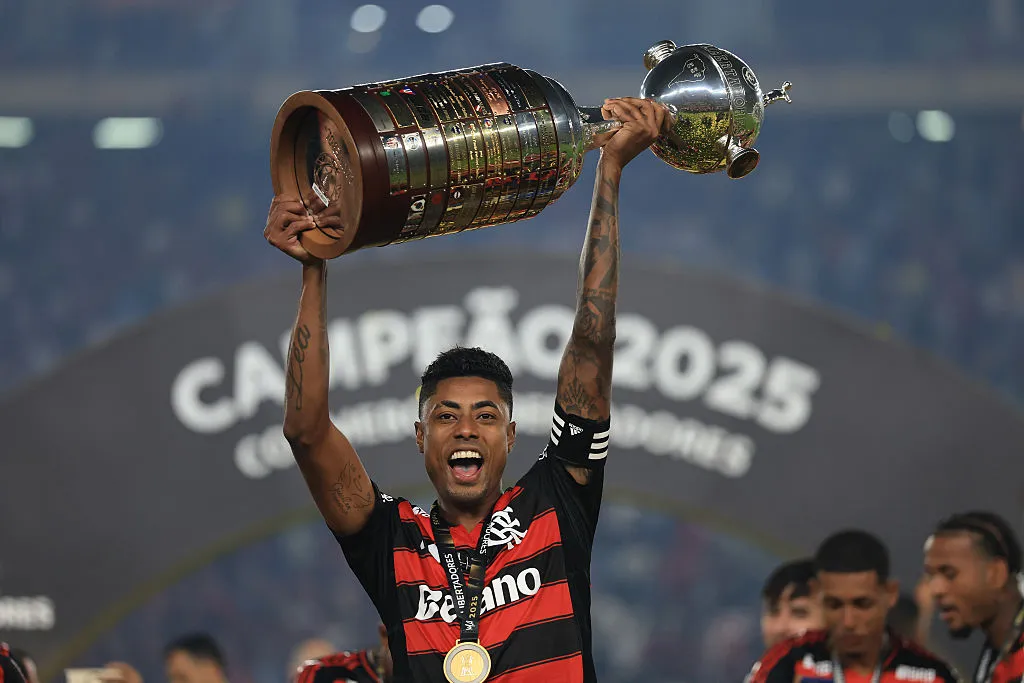 Bruno Henrique – campeón de Copa Libertadores 2026.