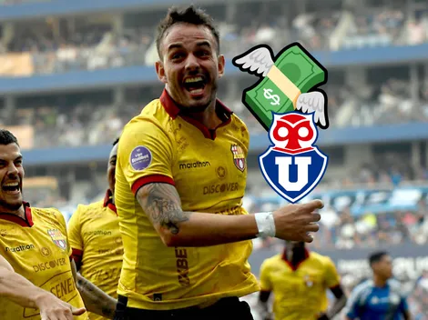 Octavio Rivero se va de Barcelona SC a la U de Chile y deja esta fortuna