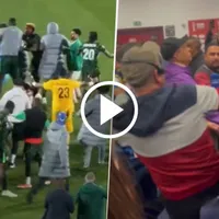 Escándalo en la Copa Africana: trifulca entre jugadores y periodistas tras el Argelia vs. Nigeria