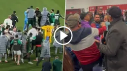 Tras el Argelia 0 - Nigeria 2 por la Copa Africana de Naciones, hubo empujones y golpes tanto en el campo de juego como en la zona mixta.