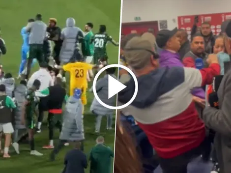 Escándalo en la Copa Africana: trifulca entre jugadores y periodistas tras el Argelia vs. Nigeria