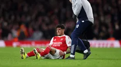 DT del Arsenal habló de la lesión de Piero Hincapié y encendió las alarmas Foto: Getty