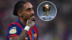 Raphinha dijo que el jurado del Balón de Oro debe mirar más fútbol, luego de ganar con el Barcelona la Supercopa de España.