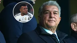 Joan Laporta recriminó la actitud de Kylian Mbappé y del resto de los jugadores del Real Madrid de no hacerles el pasillo de honor a sus pares del Barcelona.