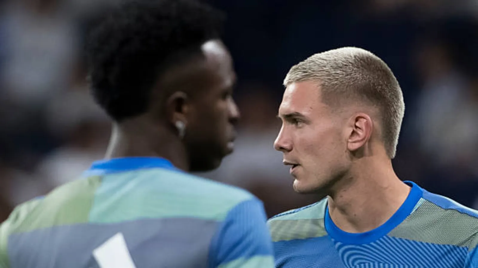 Vinicius y Mastantuono, de momento sin mensajes de despedida a Xabi Alonso: GETTY