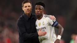 Vinicius y los jugadores que no se han despedido de Xabi Alonso.