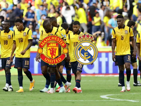 Manchester United y Real Madrid quieren fichar al mismo jugador ecuatoriano