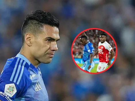 Lo último que le dijo Falcao a Mosquera antes de la bomba a Santa Fe