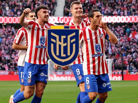 Atlético de Madrid quiere fichar a este titular de la Selección de Ecuador