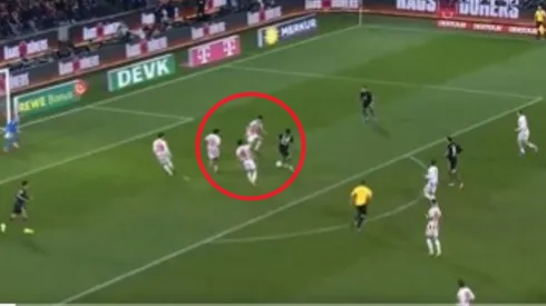 La gran jugada de Luis Díaz en Bayern vs. FC Colonia.