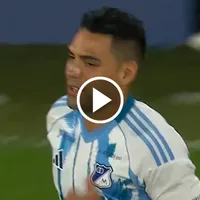VIDEO | Así recibió La Bombonera a Radamel Falco, ex River, en el partido de Boca vs Millonarios