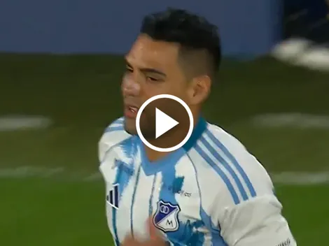 VIDEO | Así recibió La Bombonera a Radamel Falco, ex River, en el partido de Boca vs Millonarios