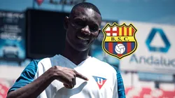 Janner Corozo y un viral burla contra Barcelona SC