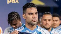Radamel Falcao en el partido amistoso Boca Juniors vs. Millonarios.