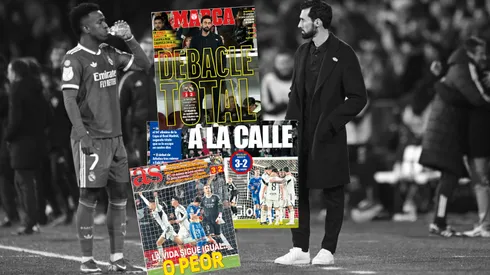 La prensa destroza al Real Madrid tras eliminación en Copa del Rey.
