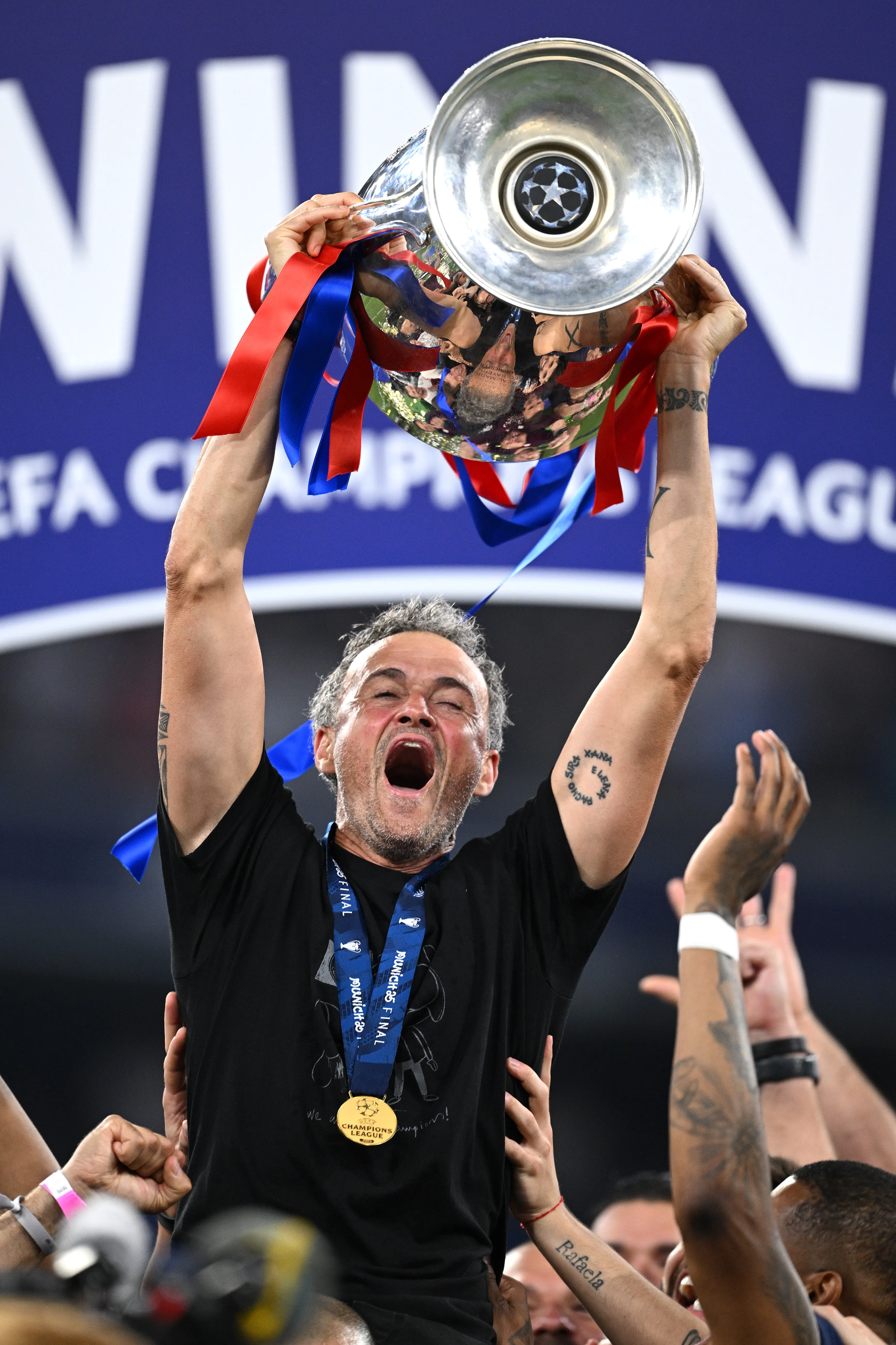 Luis Enrique fue campeón de la Champions League con el PSG. (Foto: GettyImages)